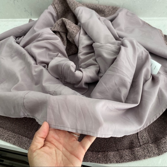 Gal Meets Glam Agatha Dress Pink Tweed Coat Dress Size 6 - Picture 6 of 12